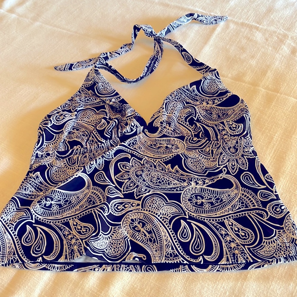 Jantzen Tankini Top Size 14